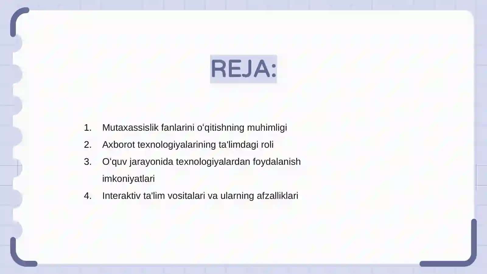 Mutaxassislik fanlarini oʻqitish jarayonida axborot texnologiyalaridan foydalanish 2