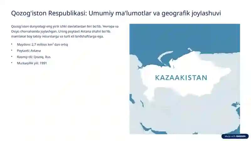 Qozog'iston: Ma'muriy tuzilishi, aholisi va hududiy xususiyatlari 2