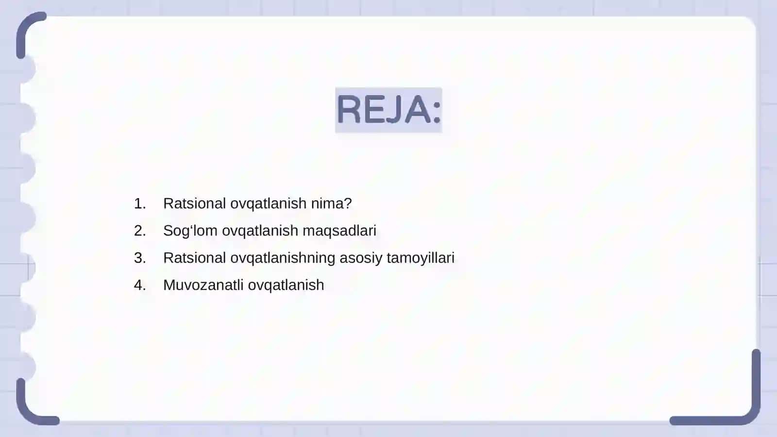 Ratsional ovqatlanish asosiy prinsiplari 2