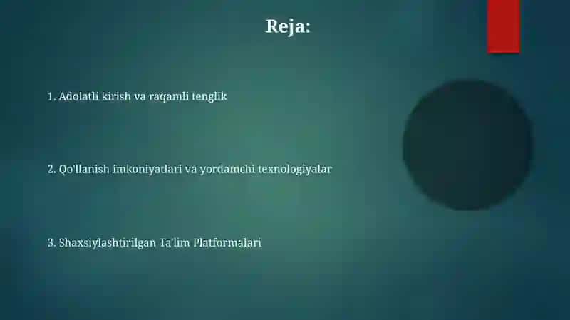 Inklyuziv talim texnologiyasi 2