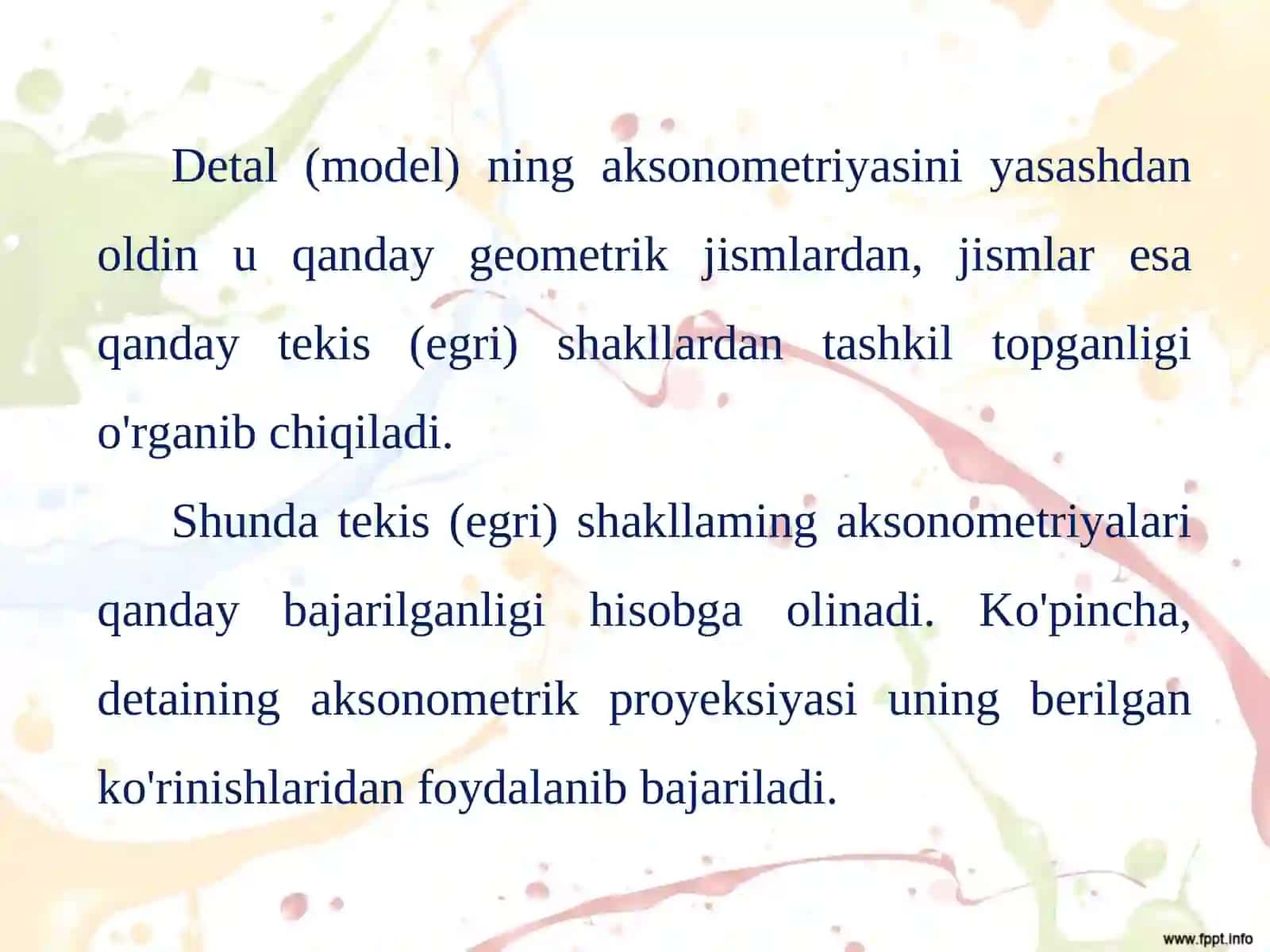 8-sinf chizmachilik darsligi 2