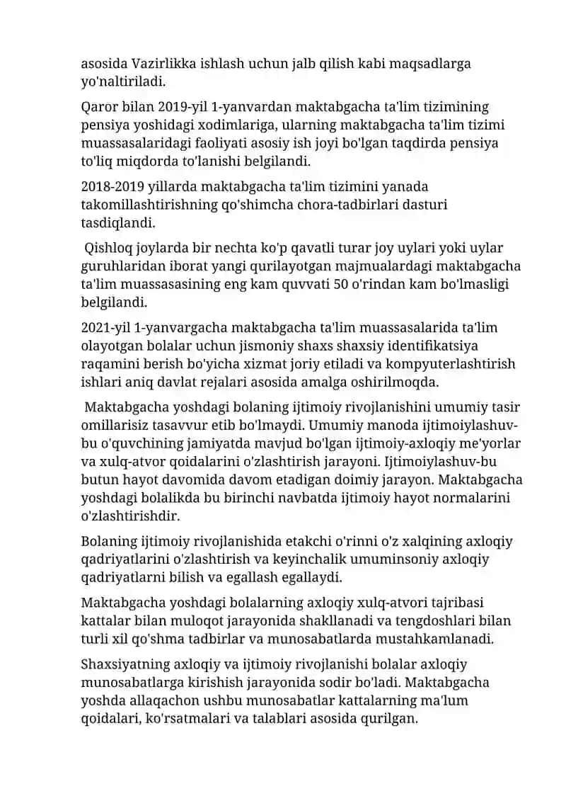 Maktabgacha yoshdagi bolalarning moslashuv ko’nikmalarini shakllantirish 2