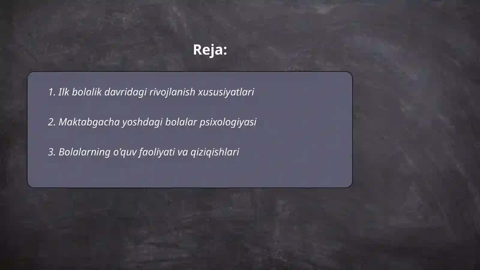 Ilk va maktabgacha yoshdagi bolalar pedagogikasi fanining predmeti va asosiy vazifalari 2