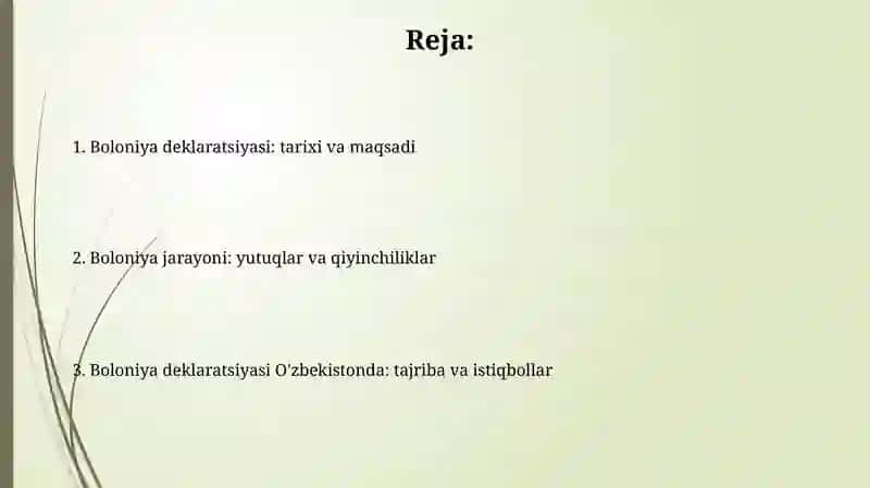 Boloniya dekloratsiyasi 2