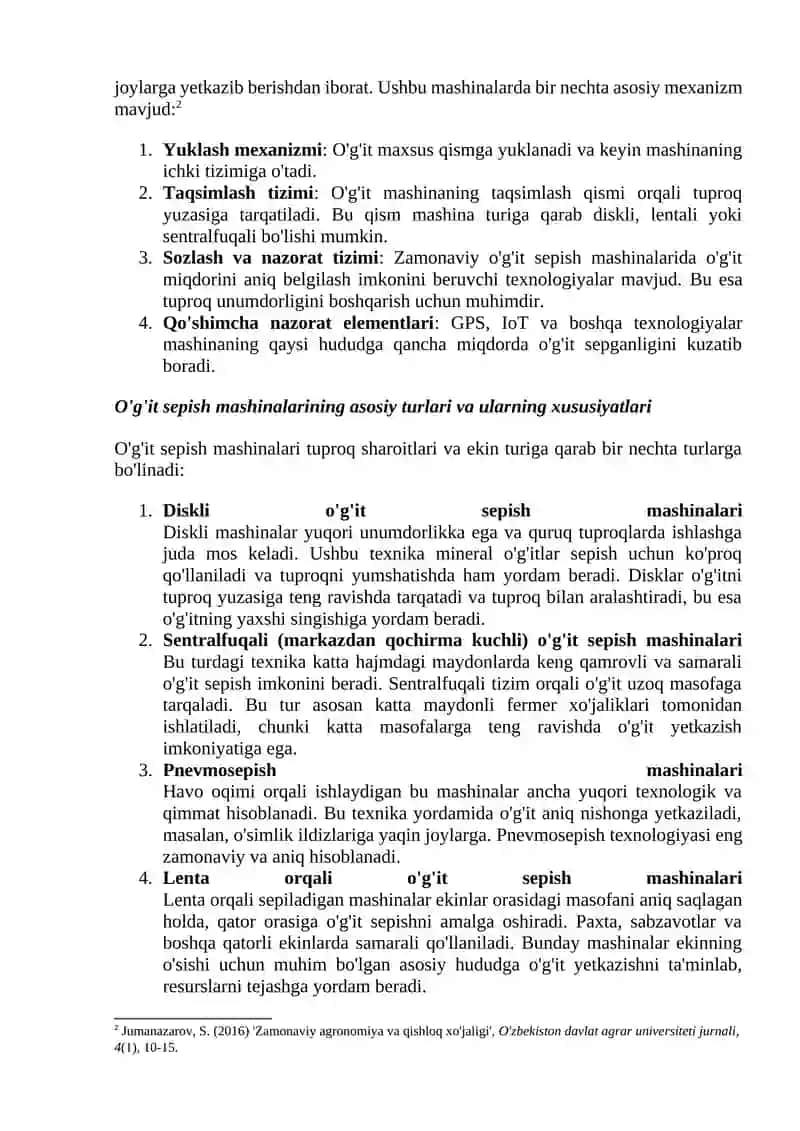 O'g'it sepish mashinalari va ularning afzalliklari 2