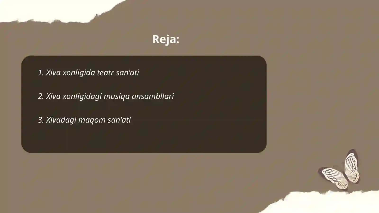 Xiva xonligida teatr san'ati 2