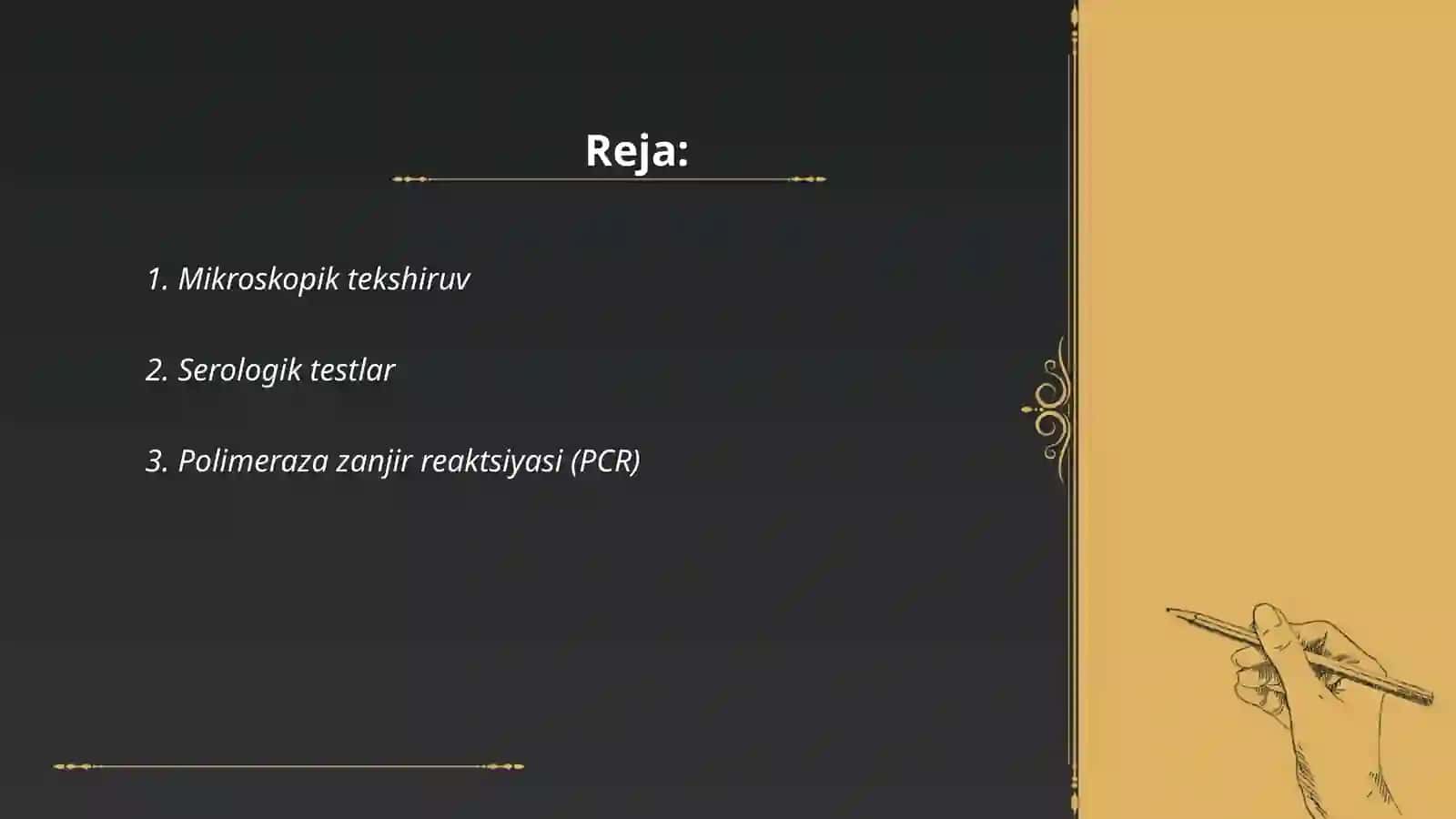 Infeksion kasalliklarni diagnostika usullari 2