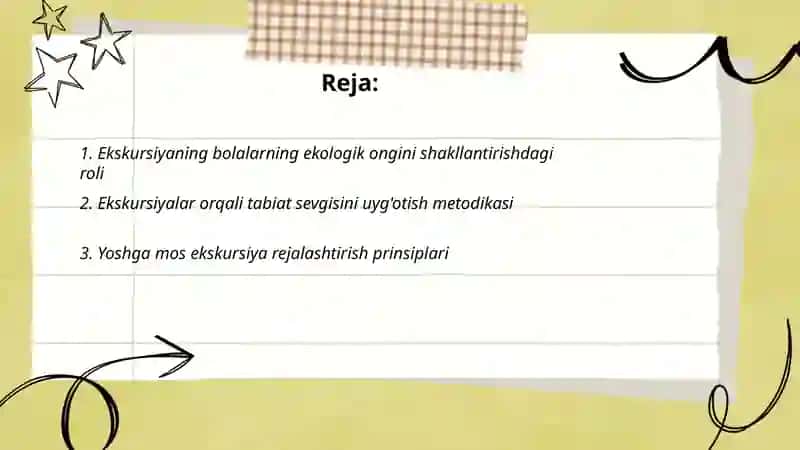 Bolalarni tabiat bilan tanishtirishda ekskursiyaning ahamiyati 2
