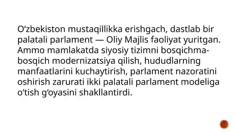 Ikki palatali parlamentning shakllanishi 2