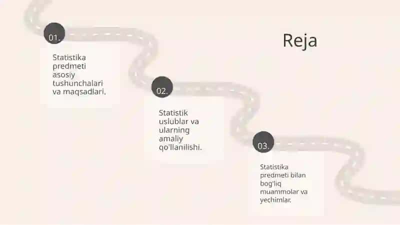Statistika predmeti va uslubi 2