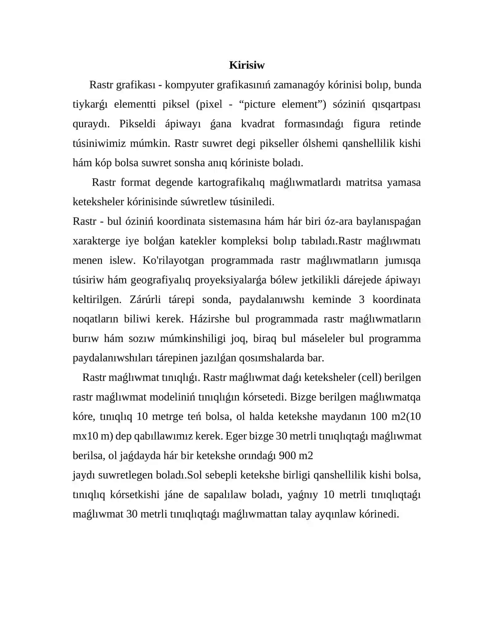 Rastr grafikasının’ tiykarg'ı wazıypalari 2