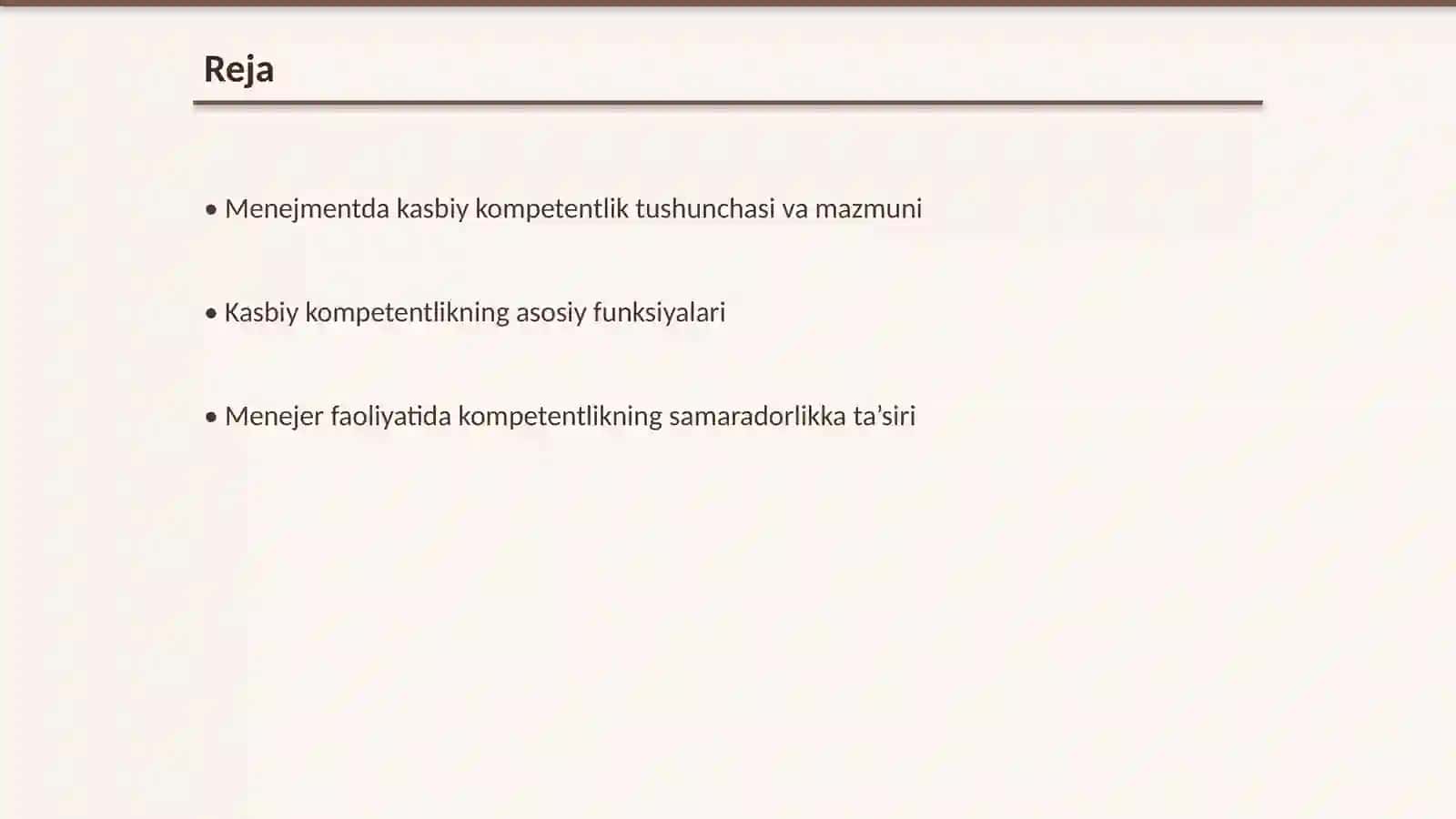 Menejmentda kasbiy kompetentlikning funksiyasi va ahamiyati 2