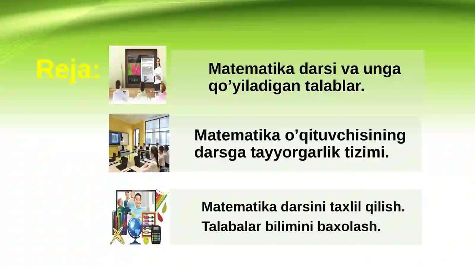 Matematika o‘qitishning tashkiliy shakllari 2