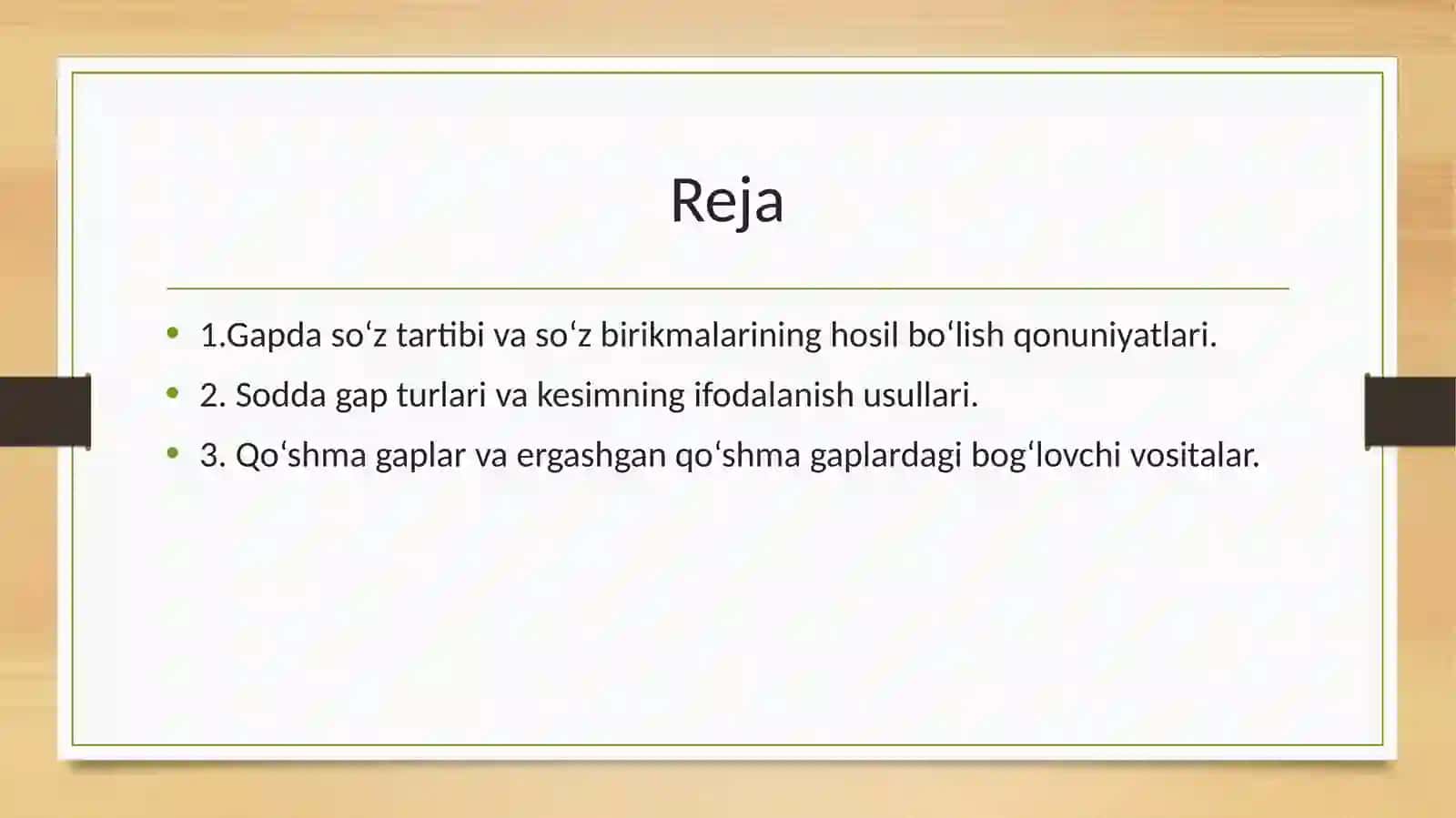 Qozoq, qoraqalpoq, qirgʻiz tillarining sintaktik xususiyatlari 2