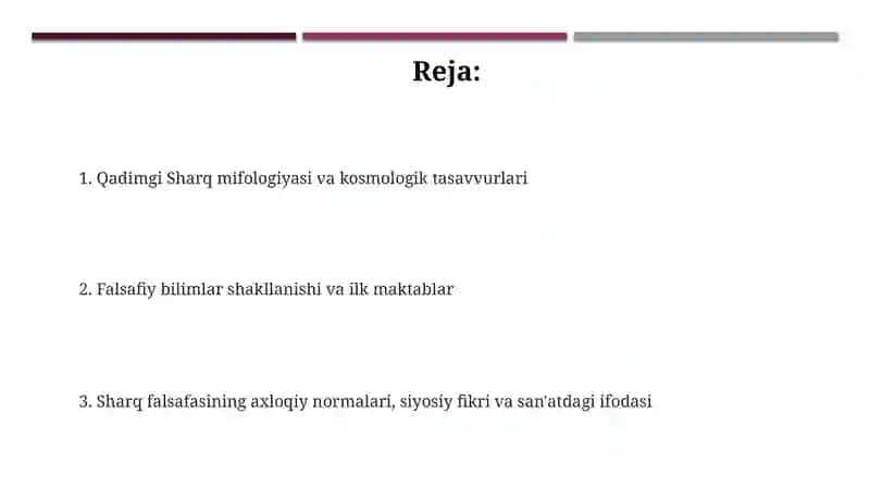 Qadimgi Sharq mifologiyasi va kosmologik tasavvurlar 2