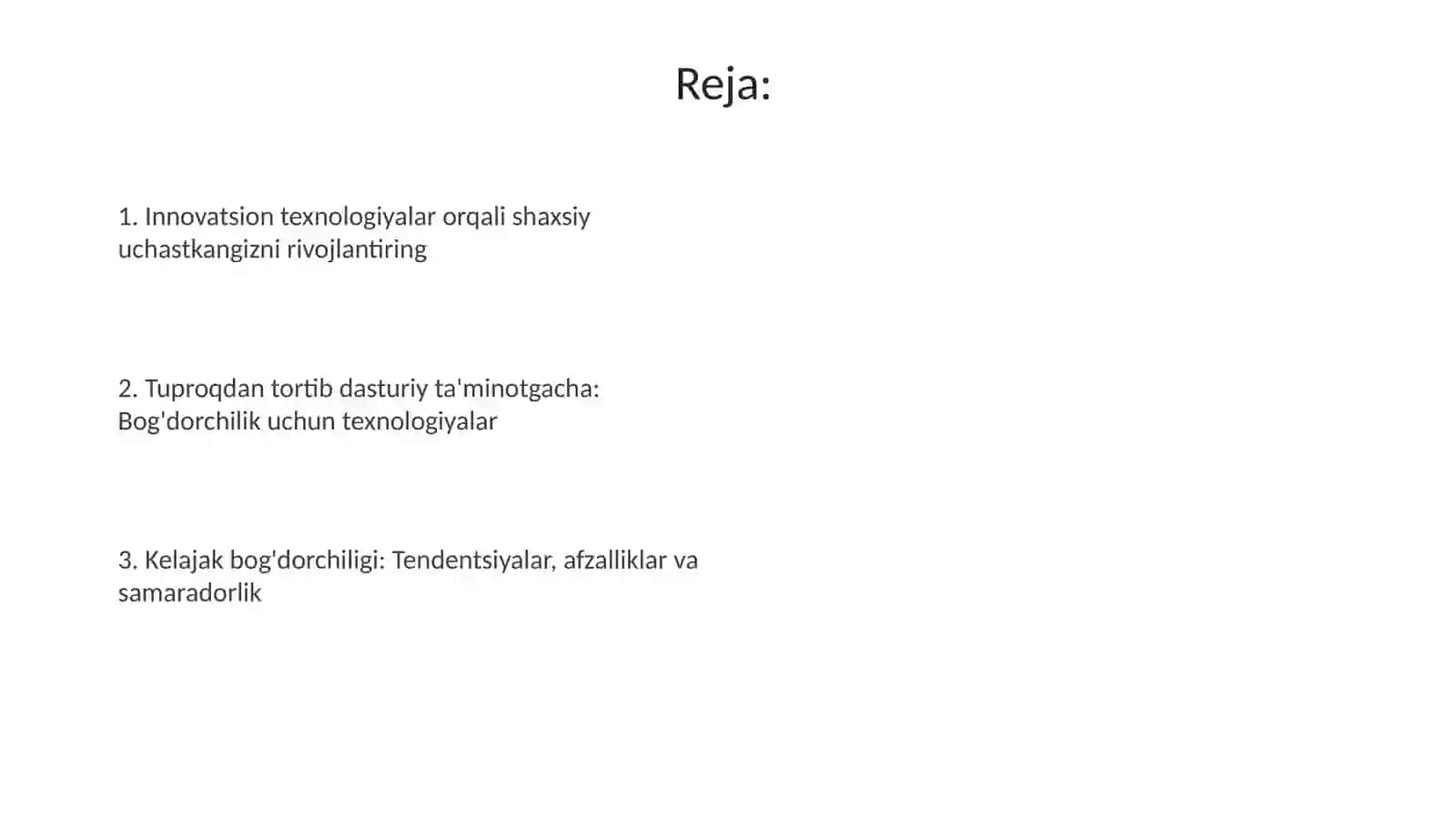 Shaxsdagi faoliyat uchun innovatsion texnologiyalar 2