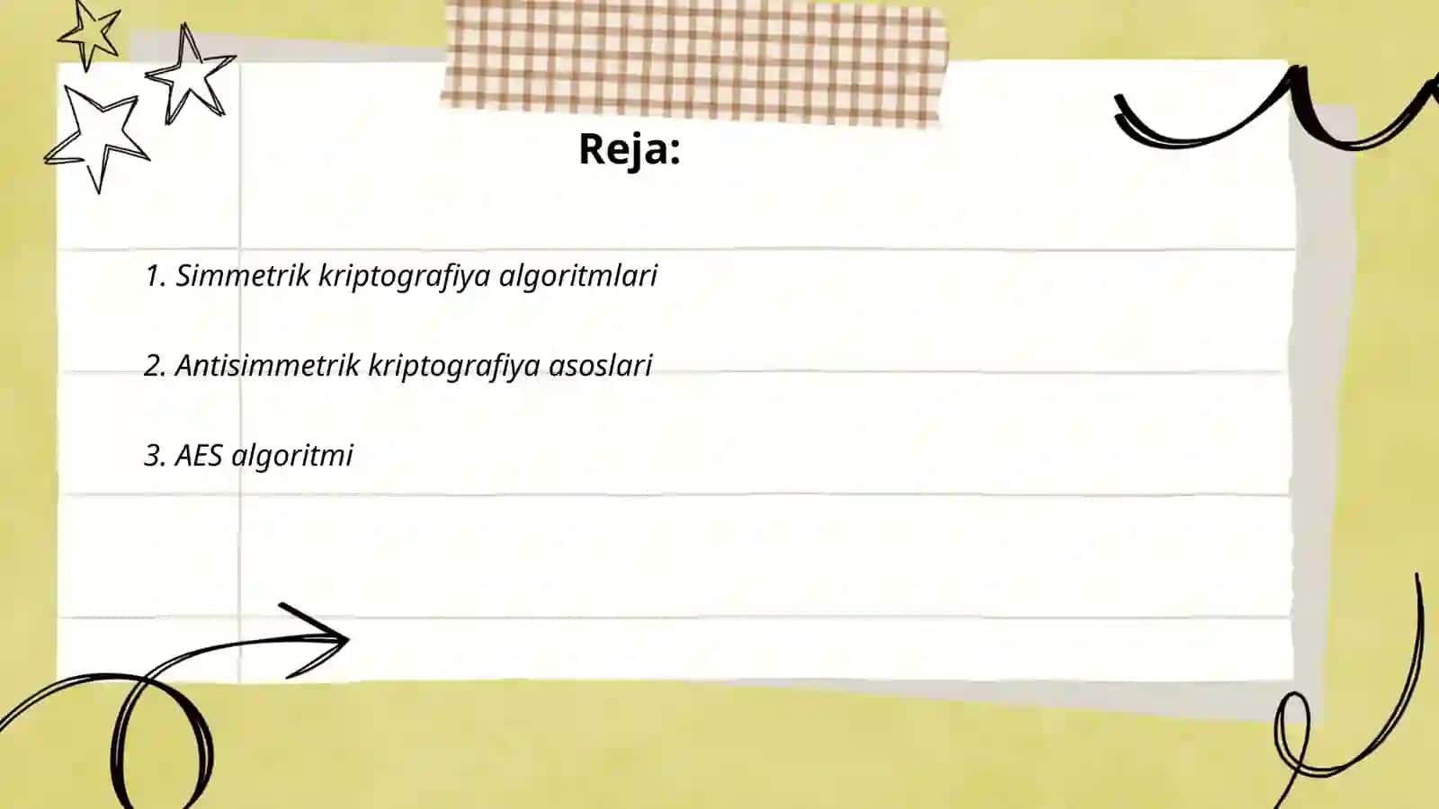 Simmetrik va antisimmetrik orinalmashtrish algoritmlari 2