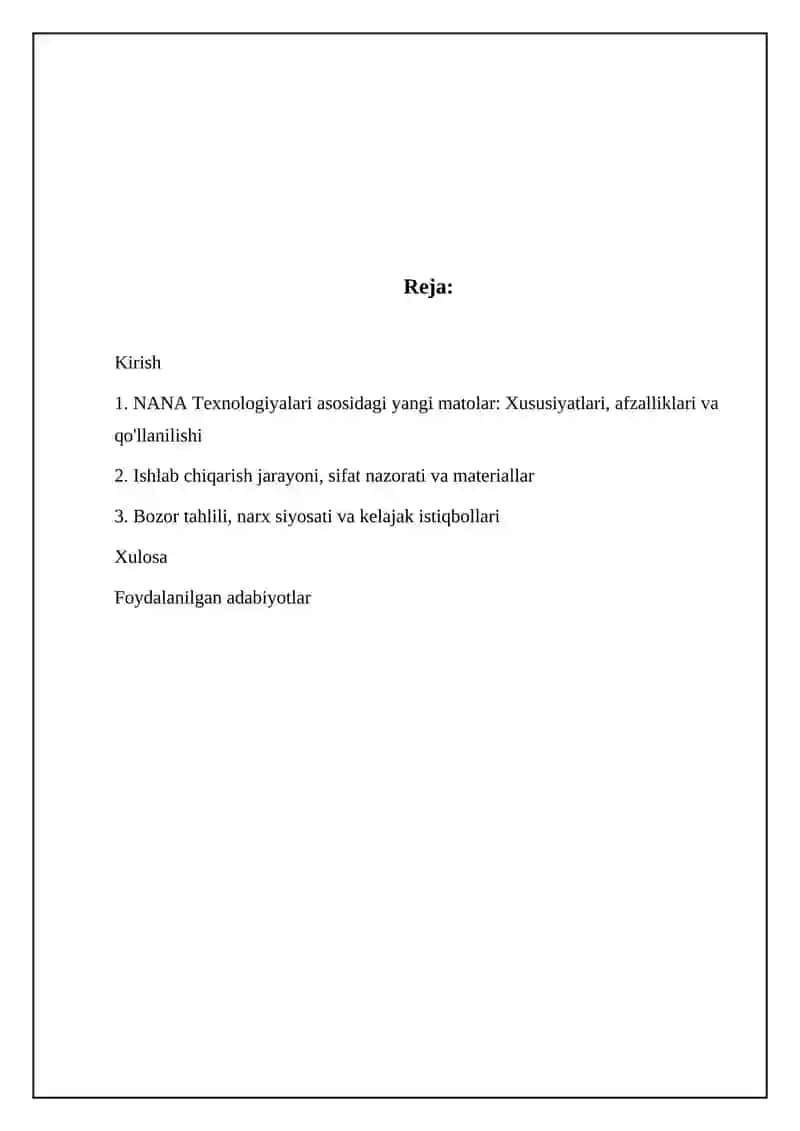 NANA Tehnologiyalari asosida yangi gazlamalar assortimenti 2