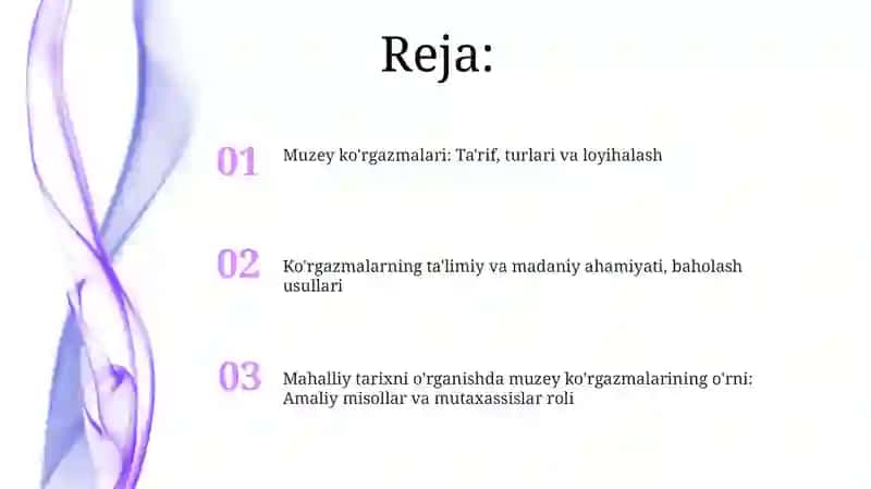 Muzey ko'rgazmalari: Ta'rif, turlari va loyihalash 2