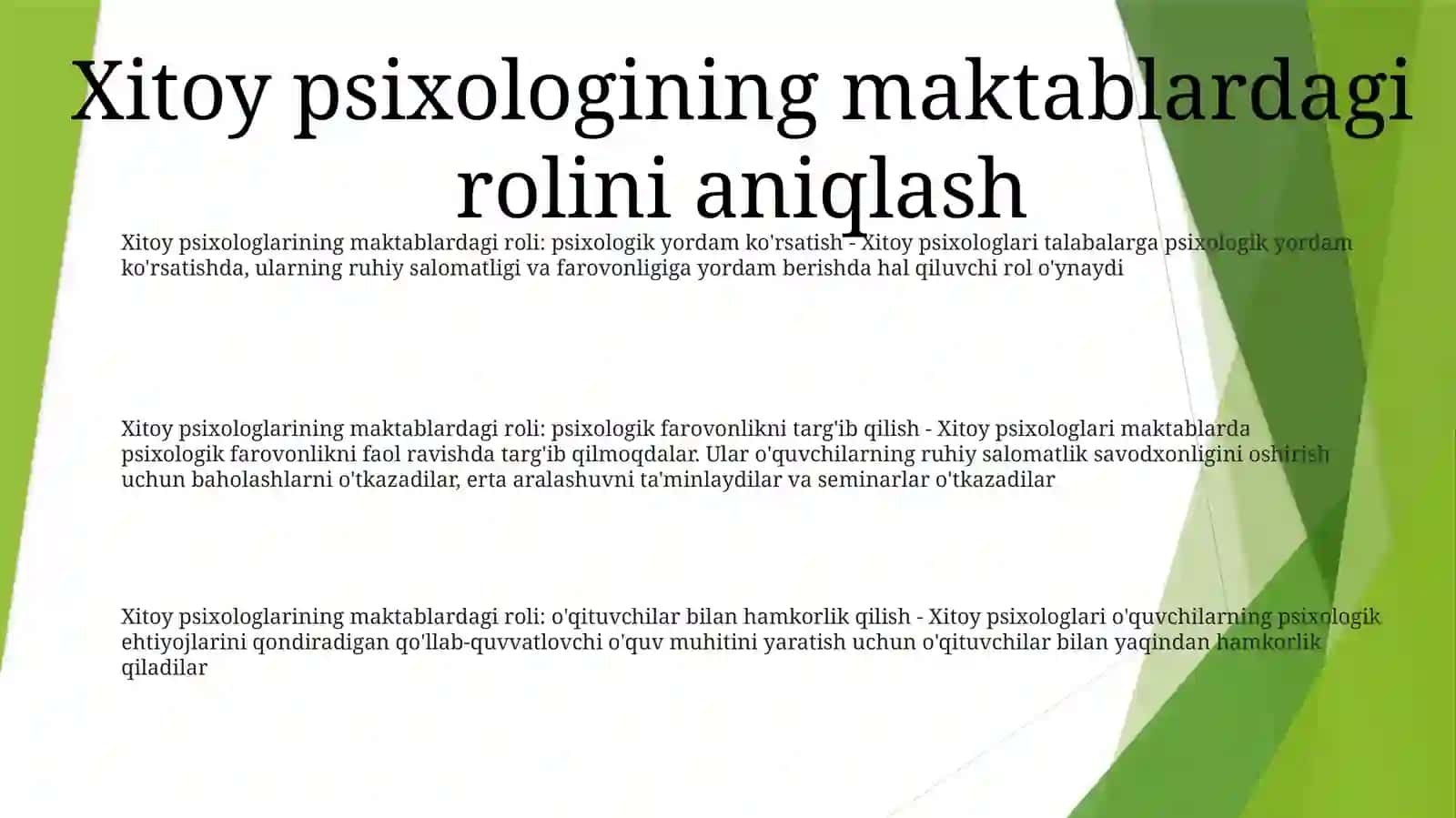 Xitoy Psixologi Maktabdagi Ishash Uslubi 2