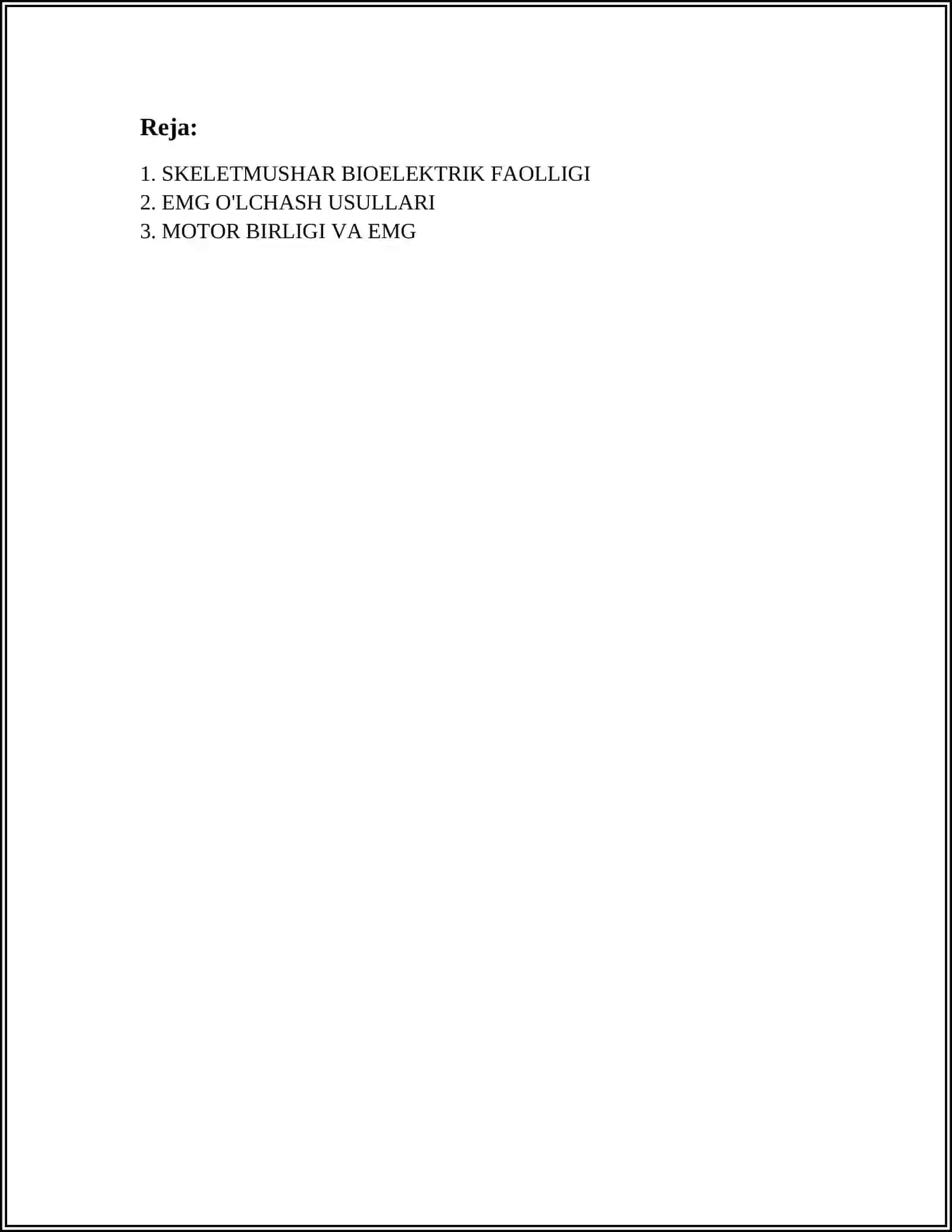 EMG VA MUSHAKLARNING BIOELEKTRIK FAOLLIGI 2