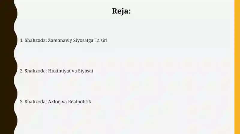 Makiavellining “Xukmdor” asari 2