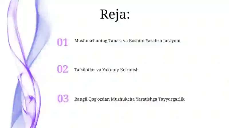 Rangli qog'ozdan mushukcha yasash 2