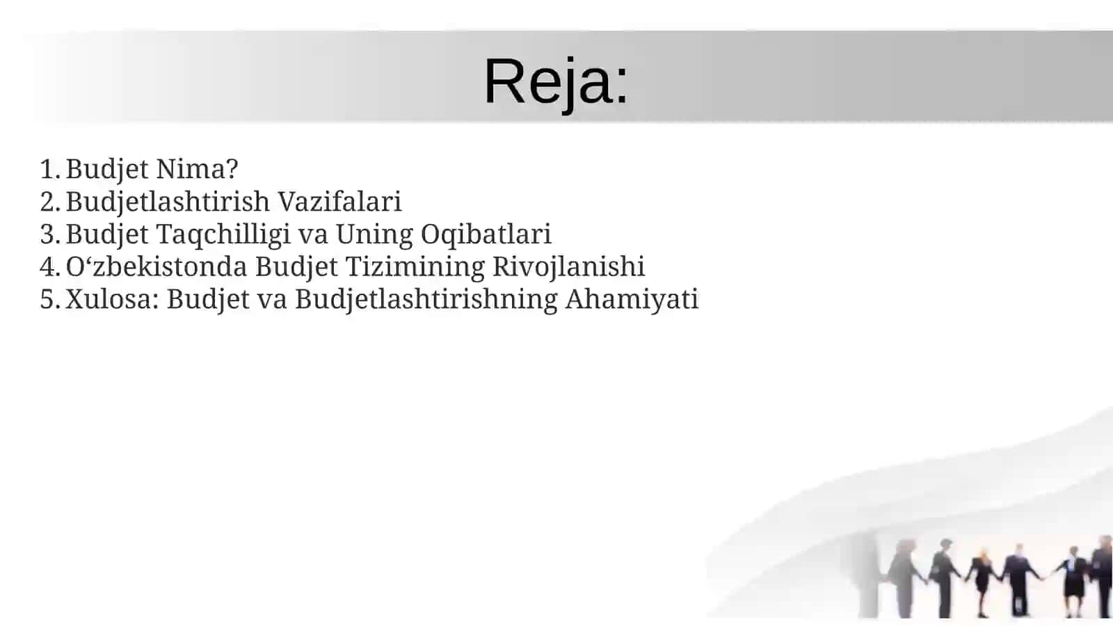 Budjet Tushunchasi va Budjetlashtirish Vazifalari 2
