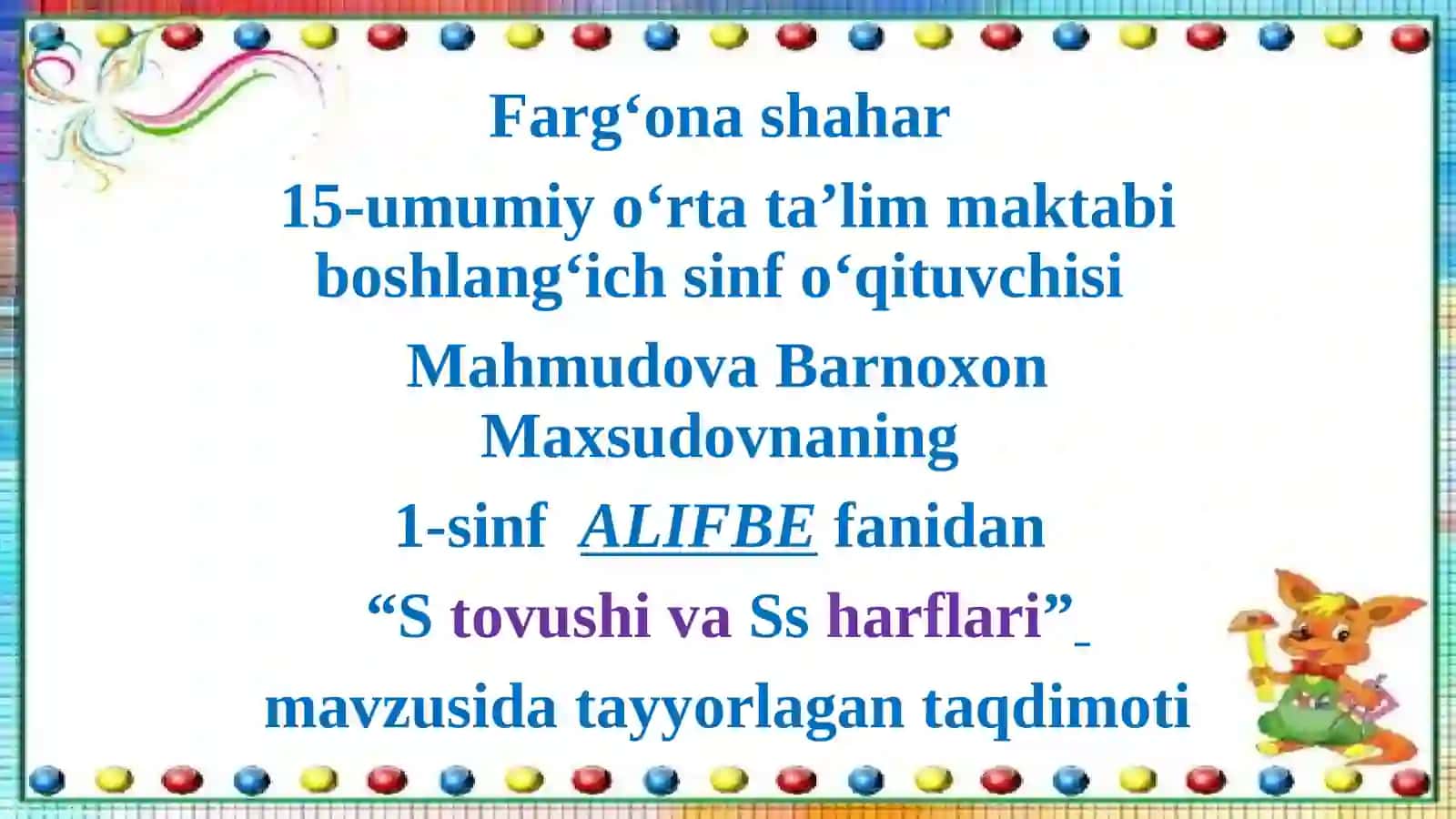 Stovushiva Ssharflari 2