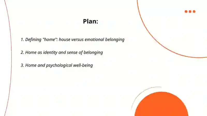 Defining Meaning of Home 2