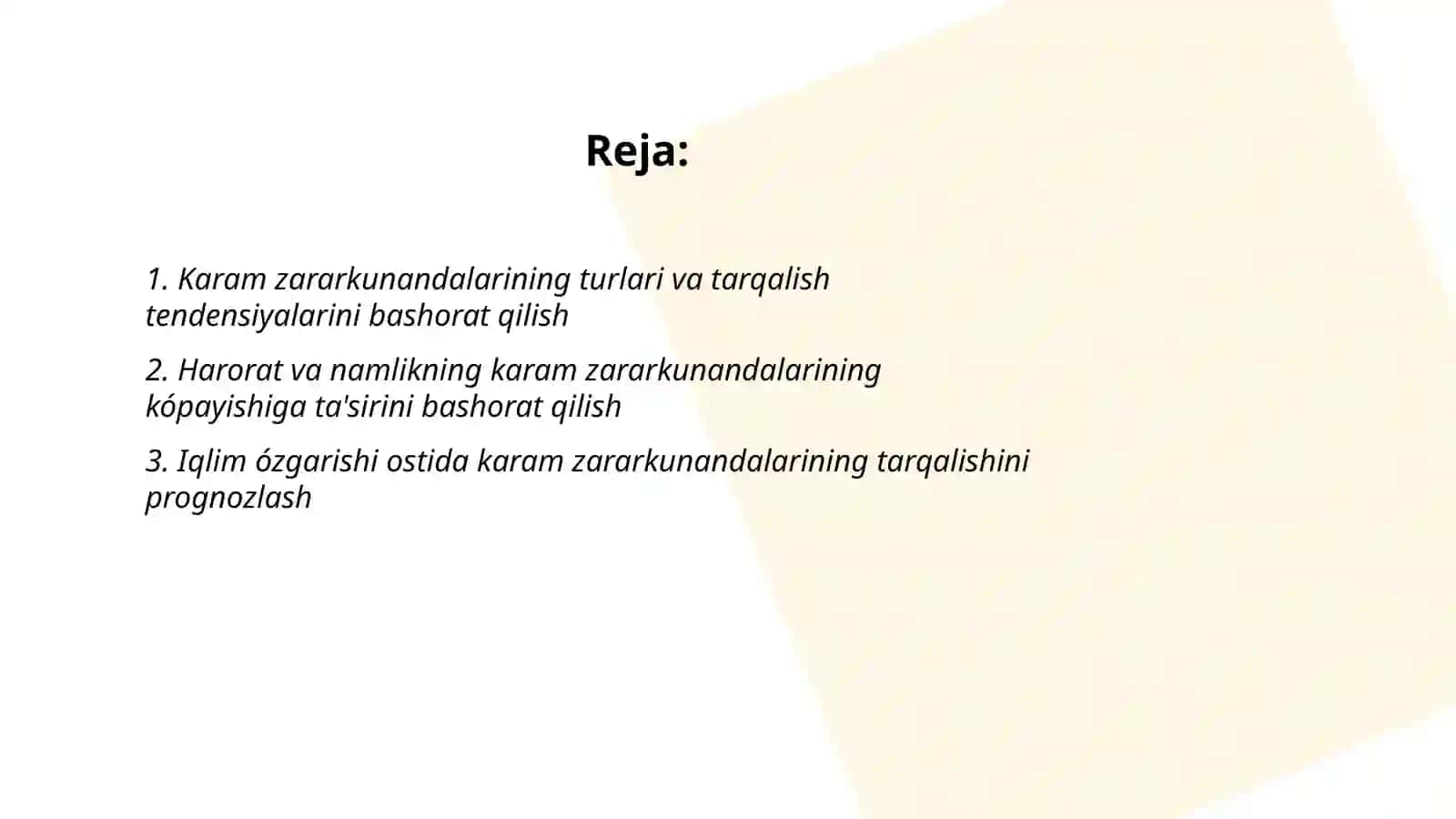 Karamzararkunandalarinitarqalishivakópayishinibashoratqilish 2