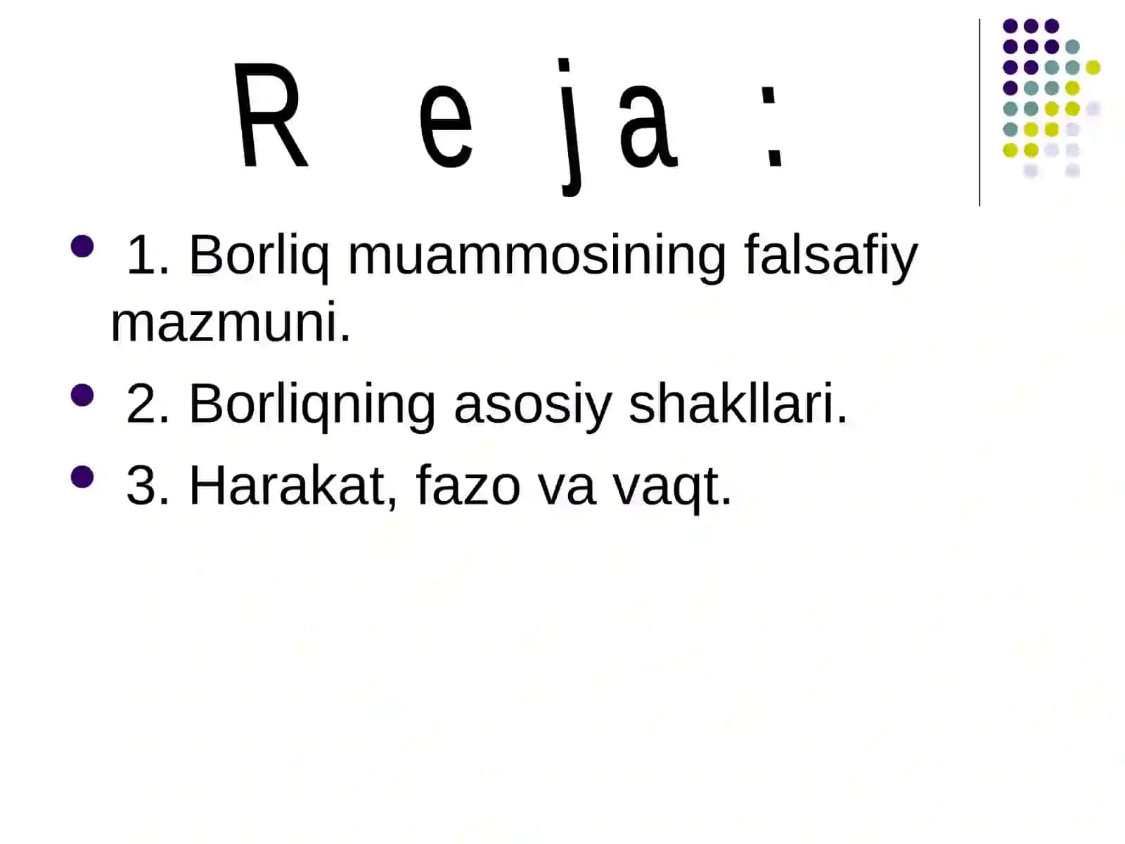 Borliq tushunchasining mohiyati va ma‘nosi 2