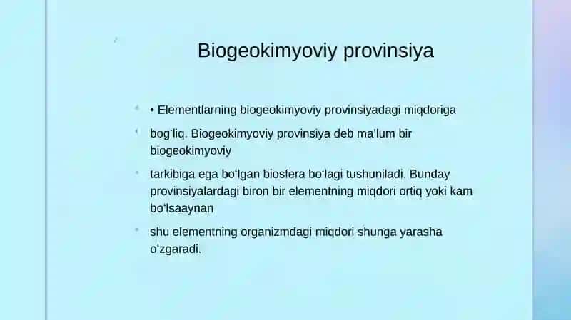 Biogen elementlar kimyosi va ular birikmalarining tibbiyotdagi ahamyati 2
