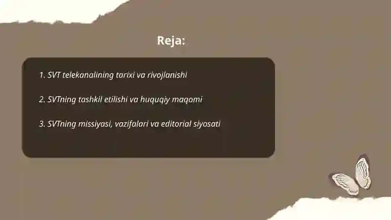 SVT telekanali haqida 2