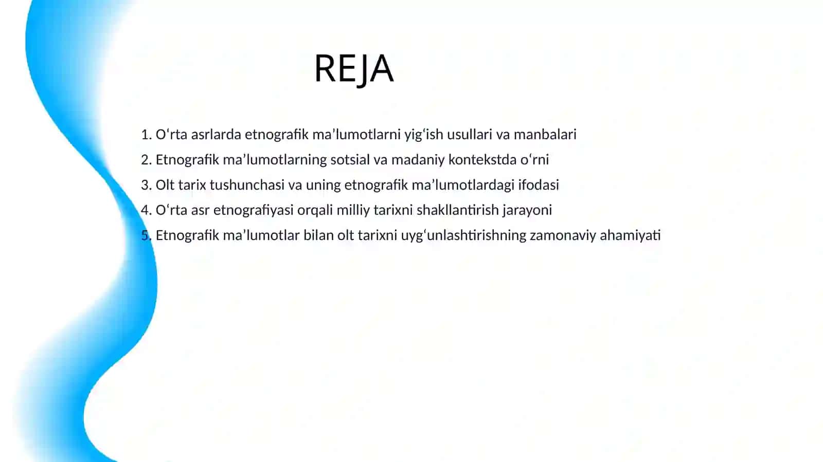 OʻRTA ASRLARDA ETNOGRAFIK MAʼLUMOTLARNING TOʻPLANISHI VA OLT TARIX OʻRTASIDAGI AHAMYATI 2