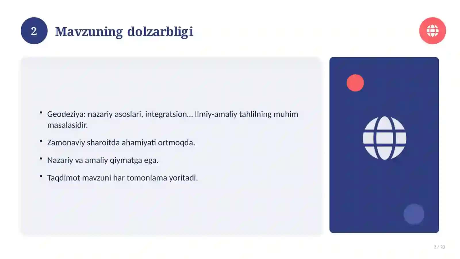 Geodeziya: nazariy asoslari, integratsion yondashuvda (Esse) 2