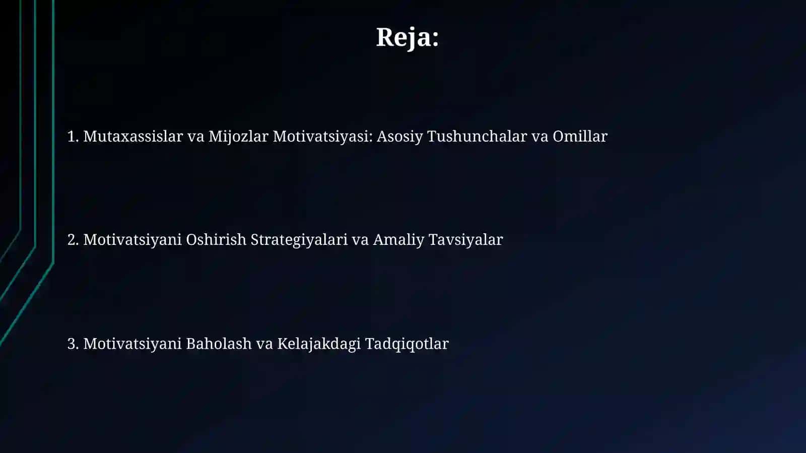 Ijtimoiy xizmatni amalga oshirishda mutaxasislarga va mijoz motivatsiyasi 2