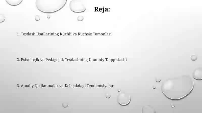 Testalogiya va pedagogik testlashtirishning qiyosiy tahlili 2