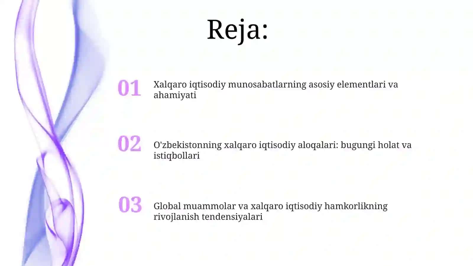 Xalqaro iqtisodiy munosabatlar va ularning shakllanishi 2