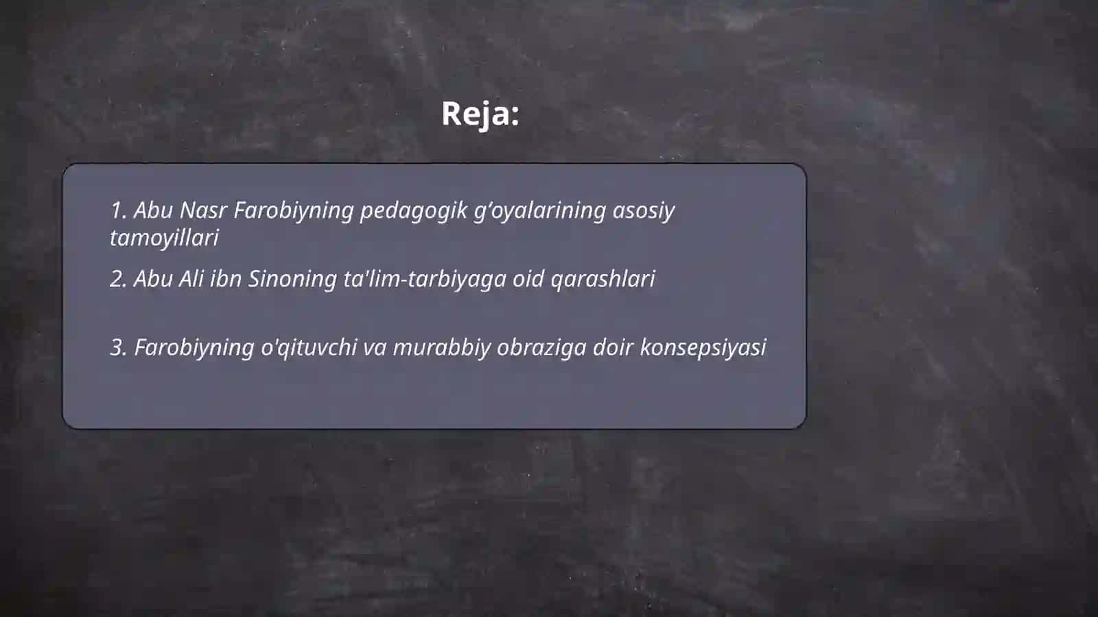 Abu Nasr Fārobiyning pedagogik gʻoyalari 2