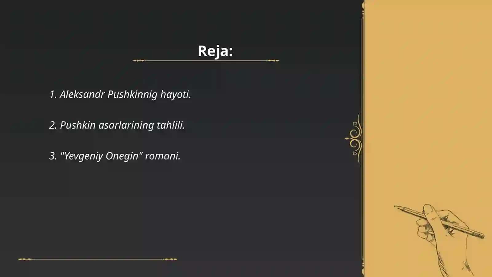 Pushkin asari tahlili 2
