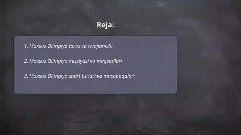 Maxsus Olimpiyada 2