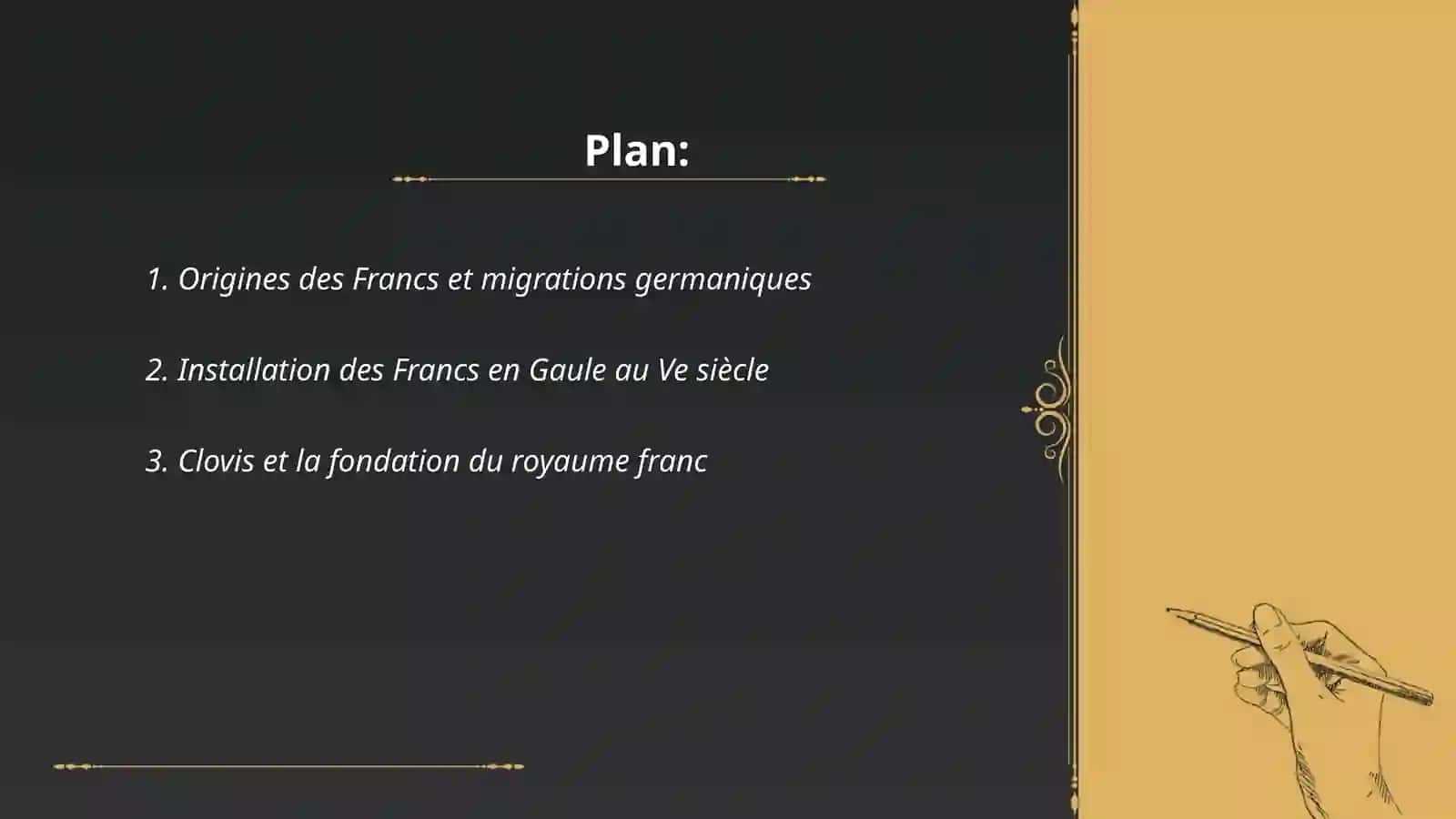 Les Les Grandes invasions.Les RayaumeFranc 2