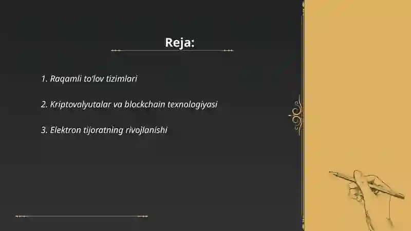 Raqamli toʻlov tizimlari 2