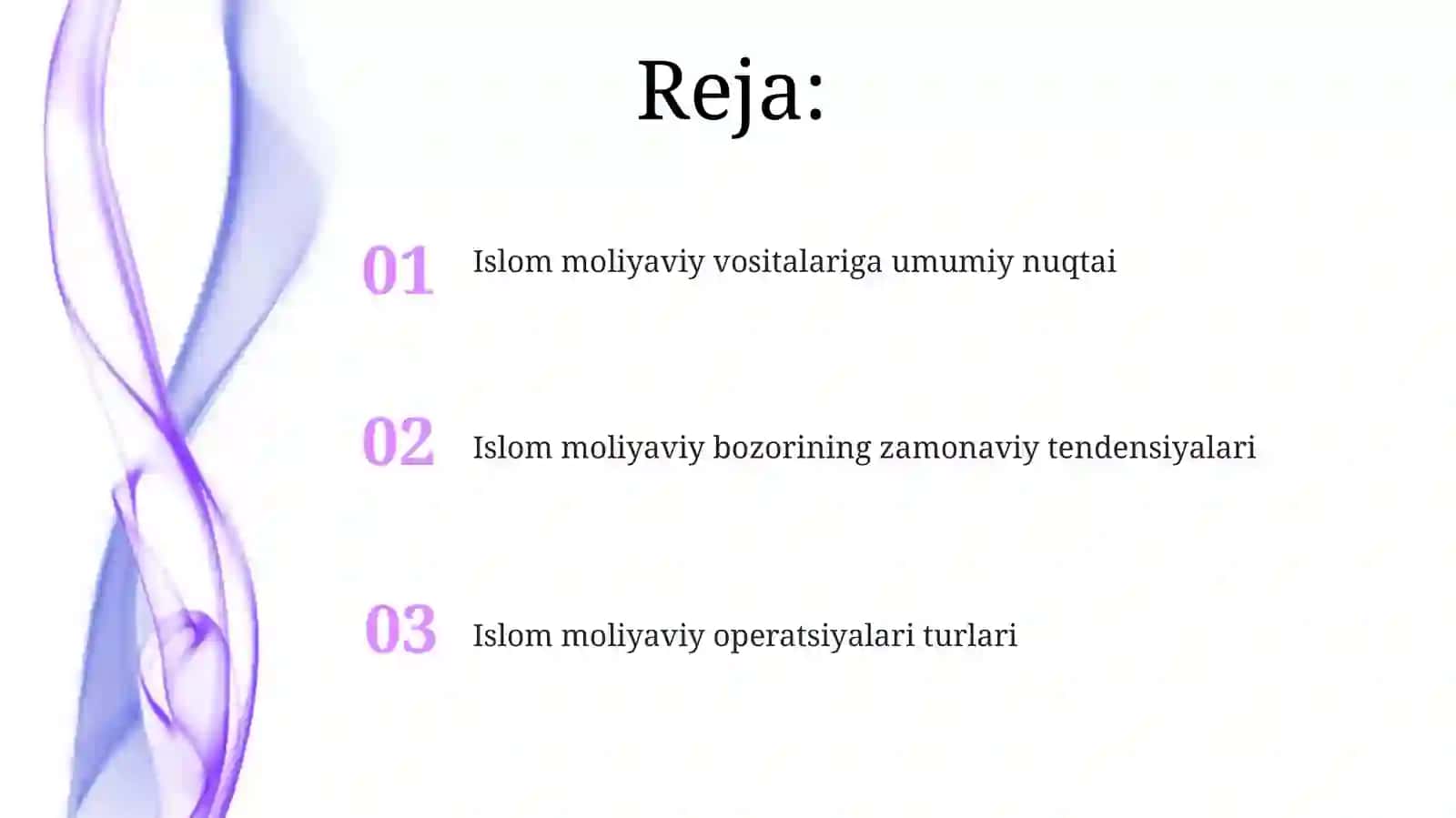 Islom moliya vositalari va ular bilan boʻgʻliq operatsiyalar 2