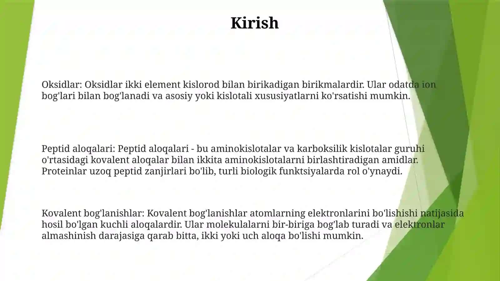 Oqsillar Va Peptid Boğlar 2