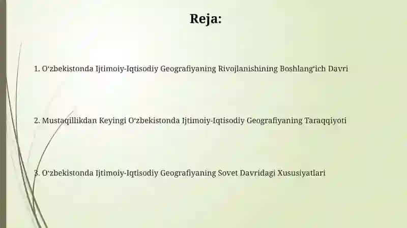 O'zbekistonda ijtimoiy va iqtisodiy geografiyaning rivojlanish xususiyatlari 2
