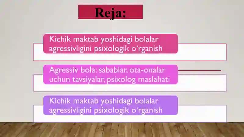Maktab yoshidagi bolalarda agressivlikni profilaktika qilishda o'yin terapiyasining o‘rni. 2