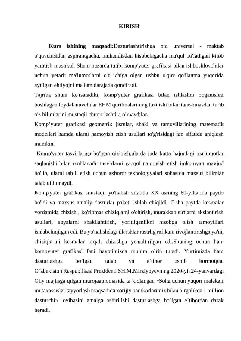 ADOBE PHOTOSHOP dasturida tasvir turlari va ularning bir- biridan farqli jihatlari 2