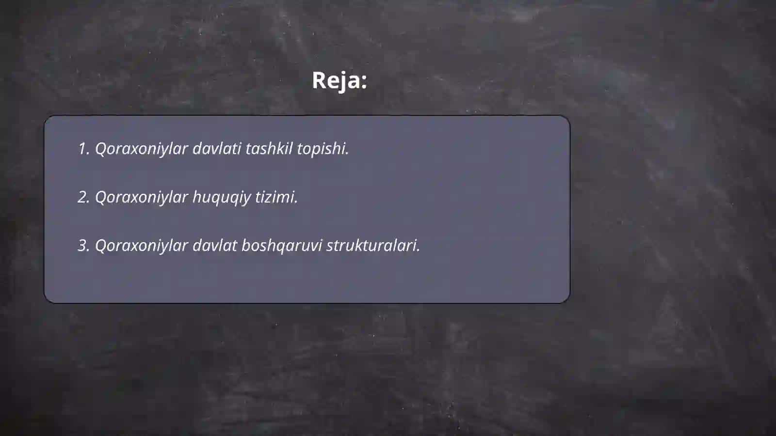 Qoraxoniylar davlati va huquqi 2